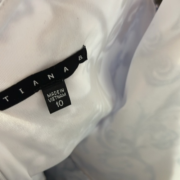 Tiana B floral dress with pleated bottom size 10 - Picture 8 of 9